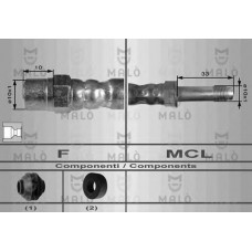MALO Ελαστικοί σωλήνες φρένων (μαρκούτσια) 8551