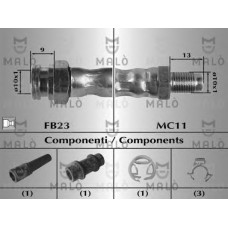 MALO Ελαστικοί σωλήνες φρένων (μαρκούτσια) 8571