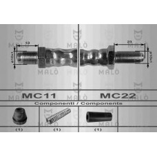 MALO Ελαστικοί σωλήνες φρένων (μαρκούτσια) 8581