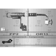 MALO Ελαστικοί σωλήνες φρένων (μαρκούτσια) 8582