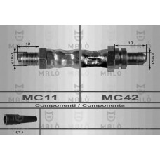 MALO Ελαστικοί σωλήνες φρένων (μαρκούτσια) 8585