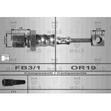 MALO Ελαστικοί σωλήνες φρένων (μαρκούτσια) 8615