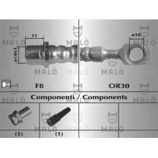 MALO Ελαστικοί σωλήνες φρένων (μαρκούτσια) 8934