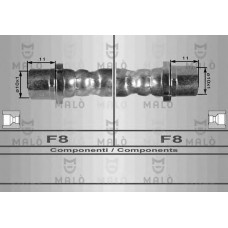 MALO Ελαστικοί σωλήνες φρένων (μαρκούτσια) 8938