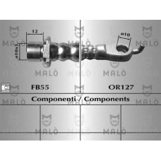 MALO Ελαστικοί σωλήνες φρένων (μαρκούτσια) 8958