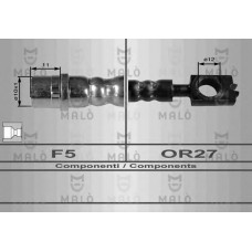 MALO Ελαστικοί σωλήνες φρένων (μαρκούτσια) 8968