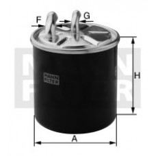 MANN-FILTER Φίλτρο καυσίμου WK 820/16