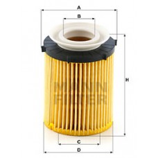 MANN-FILTER Φίλτρο λαδιού HU 711/6 z