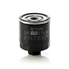 MANN-FILTER Φίλτρο λαδιού W 712/52