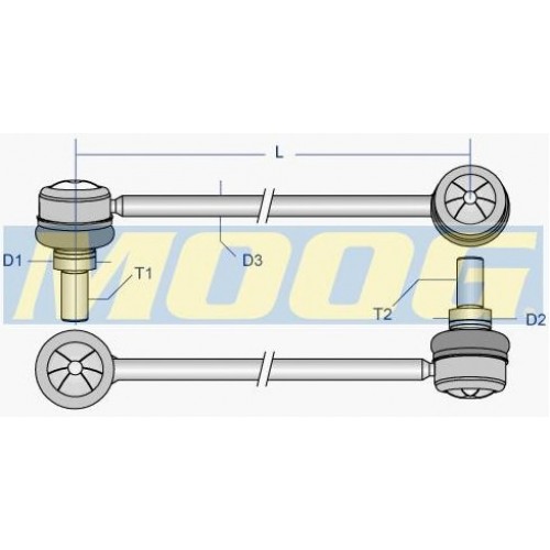 MOOG Αντιστρεπτική Δοκός PE-LS-0592