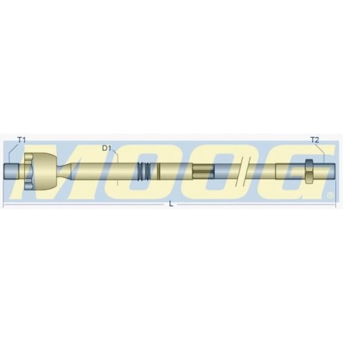 MOOG Ακρόμπαρα & Ημίμπαρα RE-AX-2091