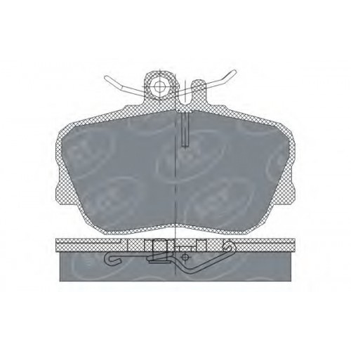 SCT Germany Σετ τακάκια SP 234