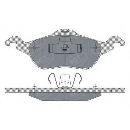 SCT Germany Σετ τακάκια SP 237