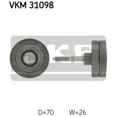 SKF Τροχαλία παρέκκλισης ιμάντα poly-V VKM 31098