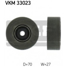 SKF Τροχαλία παρέκκλισης ιμάντα poly-V VKM 33023