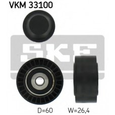 SKF Τροχαλία παρέκκλισης ιμάντα poly-V VKM 33100