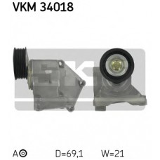 SKF Τεντωτήρας ιμάντας poly-V VKM 34018