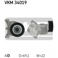 SKF Τεντωτήρας ιμάντας poly-V VKM 34019