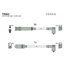 TESLA Μπουζοκαλώδια & Εξαρτήματα Σύνδεσης T206C