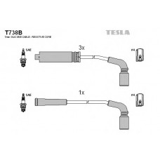 TESLA Μπουζοκαλώδια & Εξαρτήματα Σύνδεσης T738B