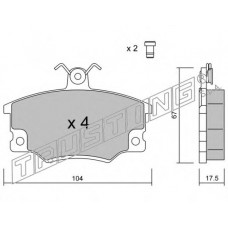TRUSTING Σετ τακάκια 032.1