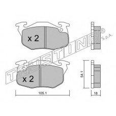 TRUSTING Σετ τακάκια 039.5