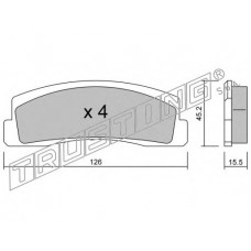 TRUSTING Σετ τακάκια 048.0