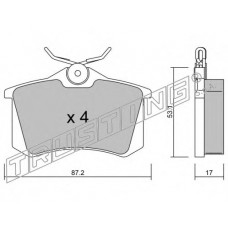 TRUSTING Σετ τακάκια 102.1