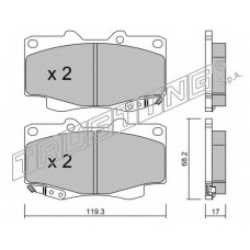 TRUSTING Σετ τακάκια 131.1