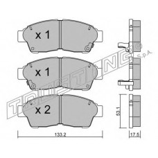 TRUSTING Σετ τακάκια 152.0