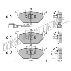 TRUSTING Σετ τακάκια 220.2