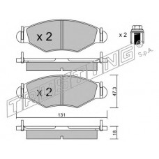 TRUSTING Σετ τακάκια 263.0