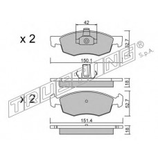 TRUSTING Σετ τακάκια 283.2