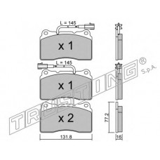 TRUSTING Σετ τακάκια 297.0