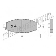 TRUSTING Σετ τακάκια 302.0
