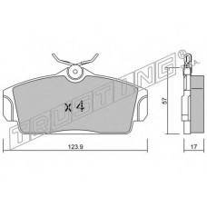 TRUSTING Σετ τακάκια 314.0