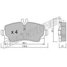 TRUSTING Σετ τακάκια 319.0