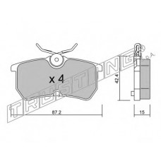 TRUSTING Σετ τακάκια 326.0