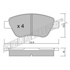 TRUSTING Σετ τακάκια 330.1