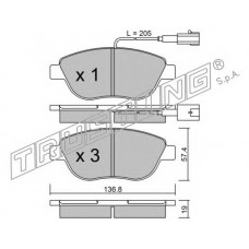 TRUSTING Σετ τακάκια 331.0