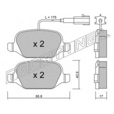 TRUSTING Σετ τακάκια 333.2