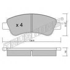 TRUSTING Σετ τακάκια 336.0
