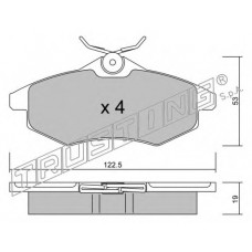 TRUSTING Σετ τακάκια 337.0