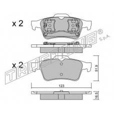 TRUSTING Σετ τακάκια 346.0