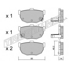 TRUSTING Σετ τακάκια 371.0