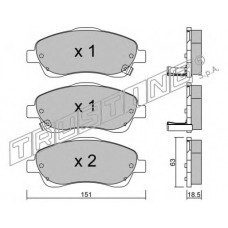 TRUSTING Σετ τακάκια 466.0