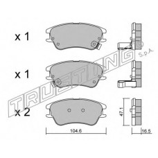 TRUSTING Σετ τακάκια 518.0