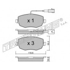 TRUSTING Σετ τακάκια 544.1