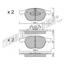 TRUSTING Σετ τακάκια 550.0