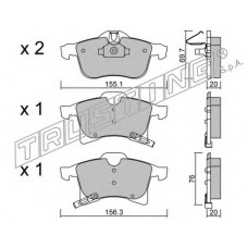 TRUSTING Σετ τακάκια 555.0